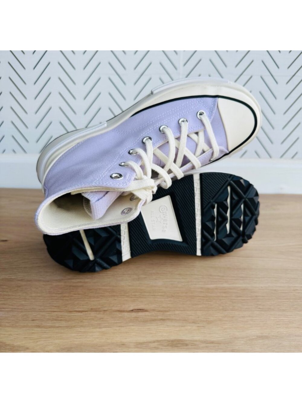 ⭐Converse Run Star Legacy CX Hi Sz 6 Women Shoes Platform Purple Sneaker A03064C - Picture 6 of 14